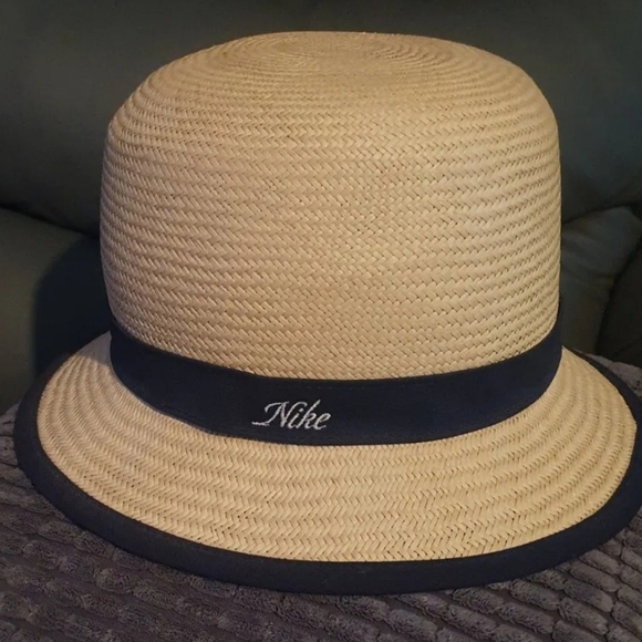 Vtg Nike Straw Hat Golf made in USA Size L/XL - Picture 3 of 9
